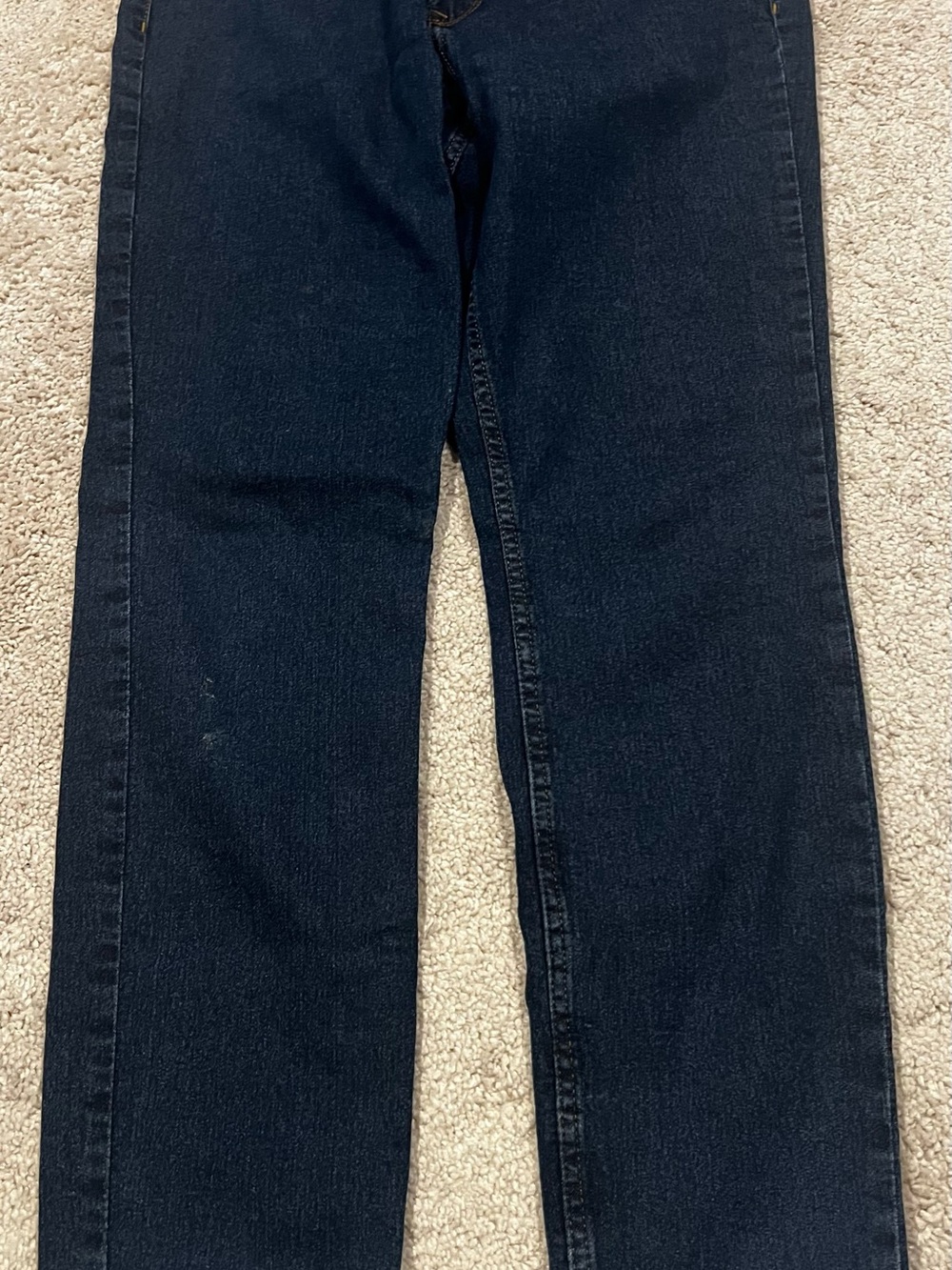 Women's Straight-Leg Jeans in Dark Navy